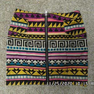 Colourful Mini Skirt